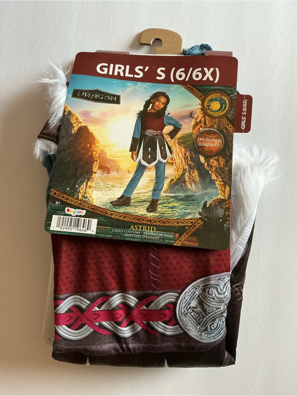New How To Train Your Dragon “Astrid” Costume Girls S 6/6X by Disguise 1pc Set